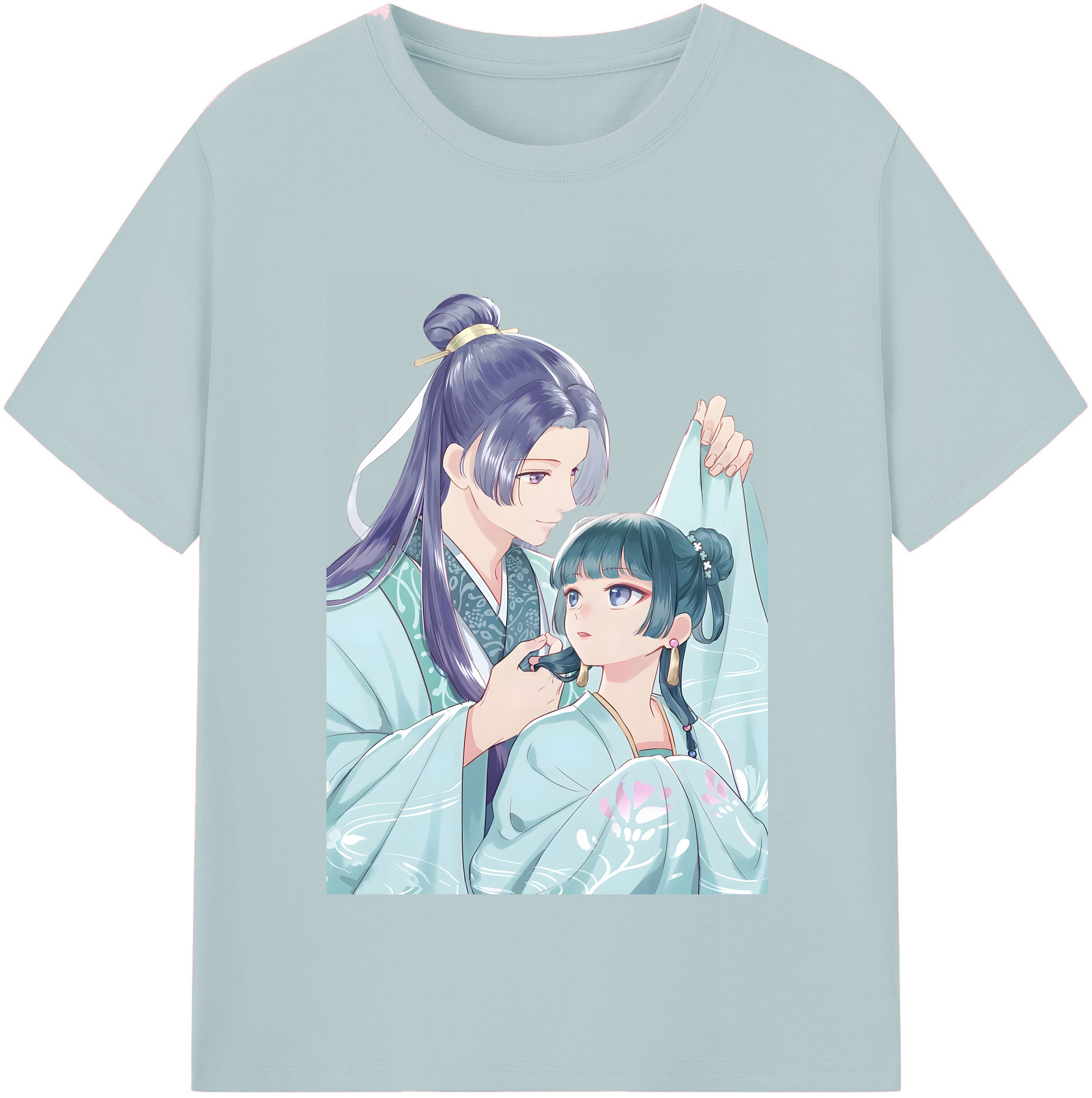 （画像用） 薬屋のひとりごと The Apothecary Diaries 綿100％半袖Tシャツ（フロントプリント）